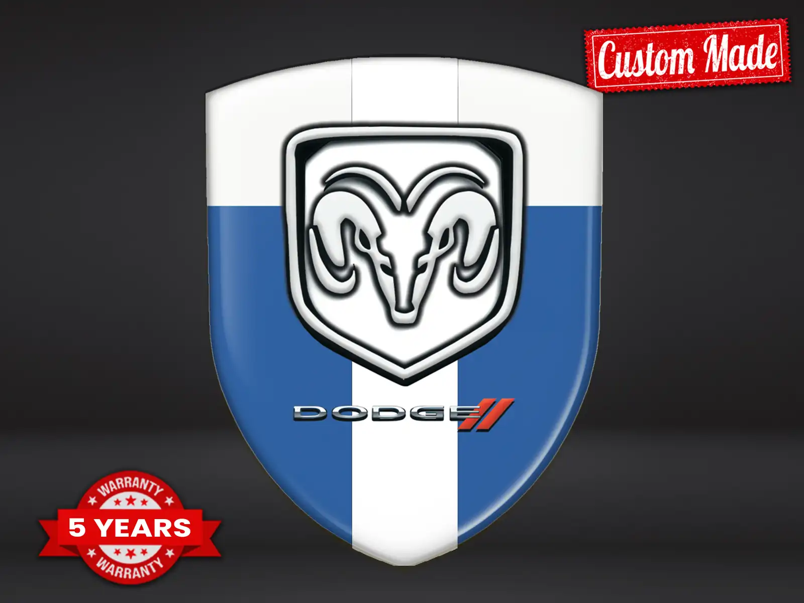 Dodge Hot Rod Aufkleber Modern Max Robust Pro Chic